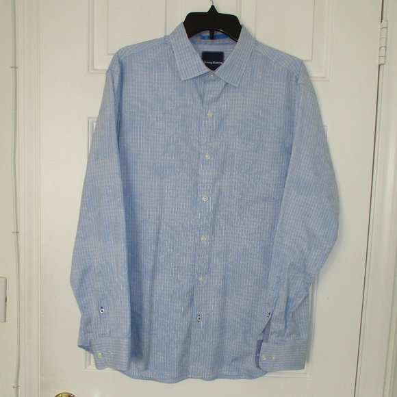 Tommy Bahama Mens L/S Fancy Cotton Silk Resort Wear Casual Shirt NWOT - Large - Picture 3 of 3